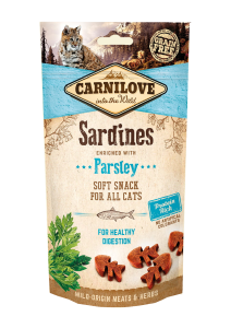 CARNILOVE Cat Snack Soft Sardine&Parsley 50g