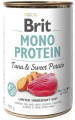 BRIT Mono Protein Tuna & Sweet Potato 400g