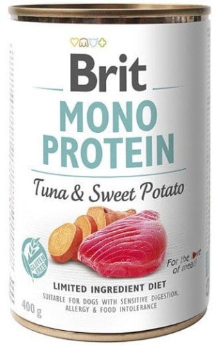 BRIT Mono Protein Tuna & Sweet Potato 400g