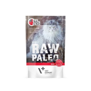 VetExpert Raw Paleo Cat Adult Beef 100g