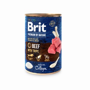 BRIT Premium by nature Beef & Tripes 400g