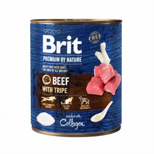 BRIT Premium by nature Beef & Tripes 800g