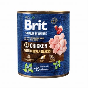 BRIT Premium by nature Chicken & Hearts 800g