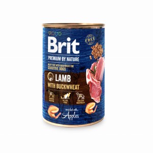 BRIT Premium by nature Lamb & Buckwheat 400g