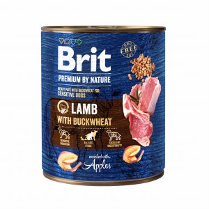 BRIT Premium by nature Lamb & Buckwheat 800g