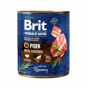 BRIT Premium by nature Pork & Trachea 800g