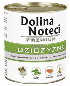 Dolina Noteci Premium Bogata w Dziczyznę 800g