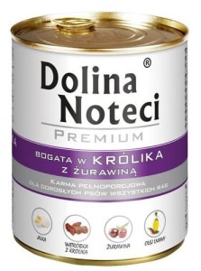 Dolina Noteci Premium Bogata w Królika 800g