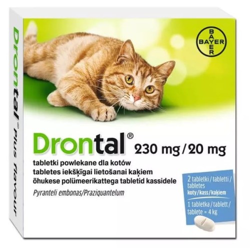 Drontal Cat 2 tabletki
