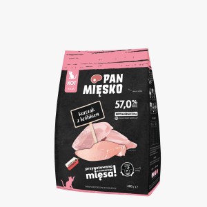 Pan Mięsko Kocięta Kurczak Królik XS 400g