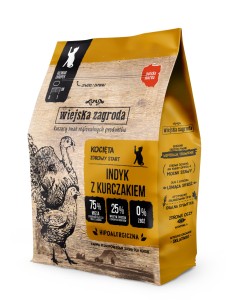 Wiejska Zagroda Kocięta Indyk z Kurczakiem 5kg