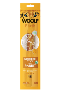 WOOLF Earth Noohide XL Stick Rabbit 85g