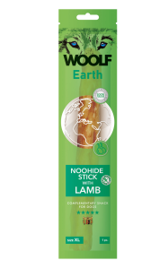 WOOLF Earth Noohide XL Stick Lamb 85g