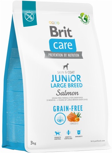 Brit Care GF Junior Large Breed Salmon 3kg