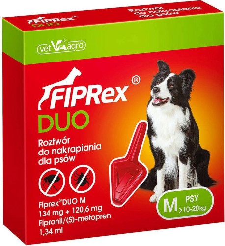 FIPREX DUO M płyn/pipeta 10kg-20kg