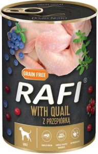 Rafi Dog Adult  Przepiórka 800g