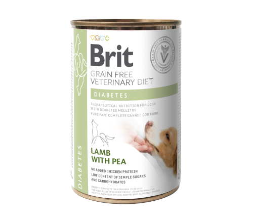 Brit Veterinary Dog Can Diabetes 400g