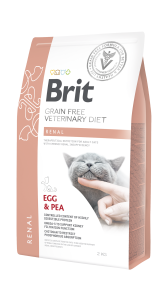 Brit Veterinary Cat GF Renal 2kg