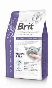 Brit Veterinary Cat Gastrointestinal Low Fat 2kg