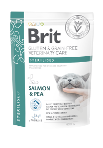 Brit Veterinary Cat GF Sterilised 400g