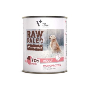 VetExpert Raw Paleo Dog Adult Pork 800g