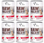 VetExpert Raw Paleo Dog Adult Beef 6x400g