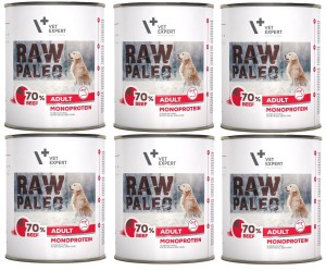 VetExpert Raw Paleo Dog Adult Beef 6x800g