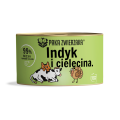 Paka Zwierzaka Mokra Kot Indyk Cielęcina 6x200g