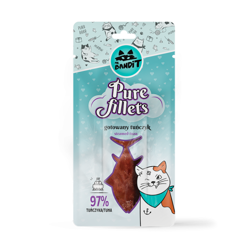 Mr.Bandit Cat Pure Fillets Gotowany Tuńczyk 30g