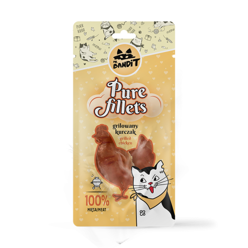 Mr.Bandit Cat Pure Fillets Grillowany Kurczak 30g