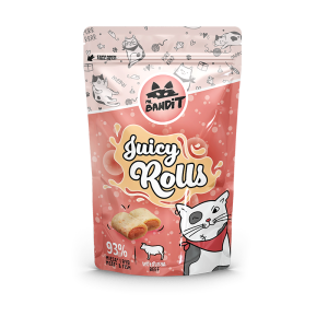 Mr.Bandit  Cat Juicy Rolls Wołowina 40g