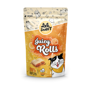Mr.Bandit  Cat Juicy Rolls Żółtko 40g