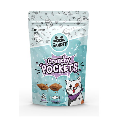 Mr.Bandit Cat Crunchy Pockets Tuńczyk 40g