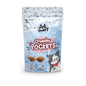 Mr.Bandit  Cat Crunchy Pockets Łosoś 40g