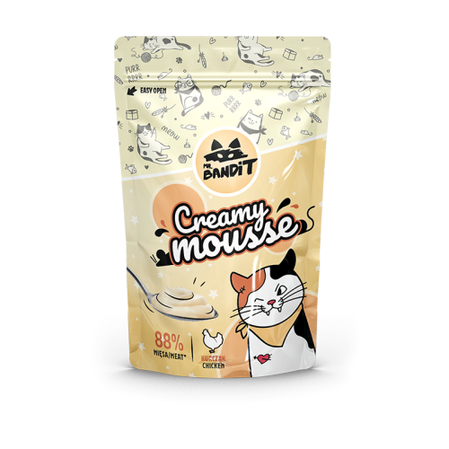 Mr.Bandit Cat Creamy Mousse Kurczak 60g