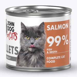 John Dog For Cats Fillets Łosoś 140g