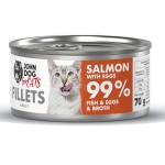 John Dog For Cats Fillets Łosoś z Jajkami 70g