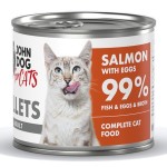 John Dog For Cats Fillets Łosoś z Jajkami 140g