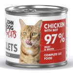 John Dog For Cats Fillets Kurczak Wołowina 140g
