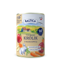Baltica Mokra Królik Marchewka 6x400g