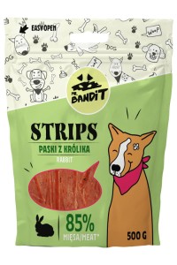 Mr.Bandit Strips Rabbit 500g