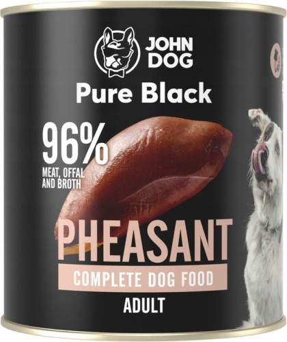 John Dog Pure Black Adult bażant 800g