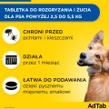 ADTAB 112,5mg 2,5 - 5,5kg Tabletka na kleszcze