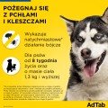 ADTAB 112,5mg 2,5 - 5,5kg Tabletka na kleszcze