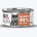 John Dog For Cats Fillets Łosoś 6x70g