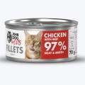 John Dog For Cats Fillets Kurczak Wołowina 6x70g