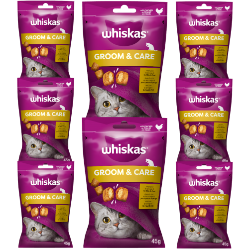 Whiskas Przysmak Skin Coat Kurczak 8x45g