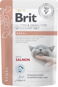 Brit Veterinary Cat Pouch Renal 85g