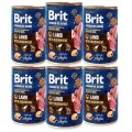 BRIT Premium Mokra Lamb & Buckwheat 6x400g