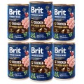 BRIT Premium by nature Chicken Hearts 6x400g